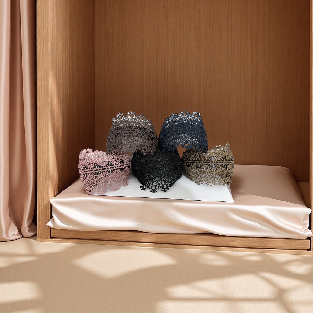 舒适透气蕾丝文胸性感无钢圈薄款内衣女士内衣套装柔软舒适