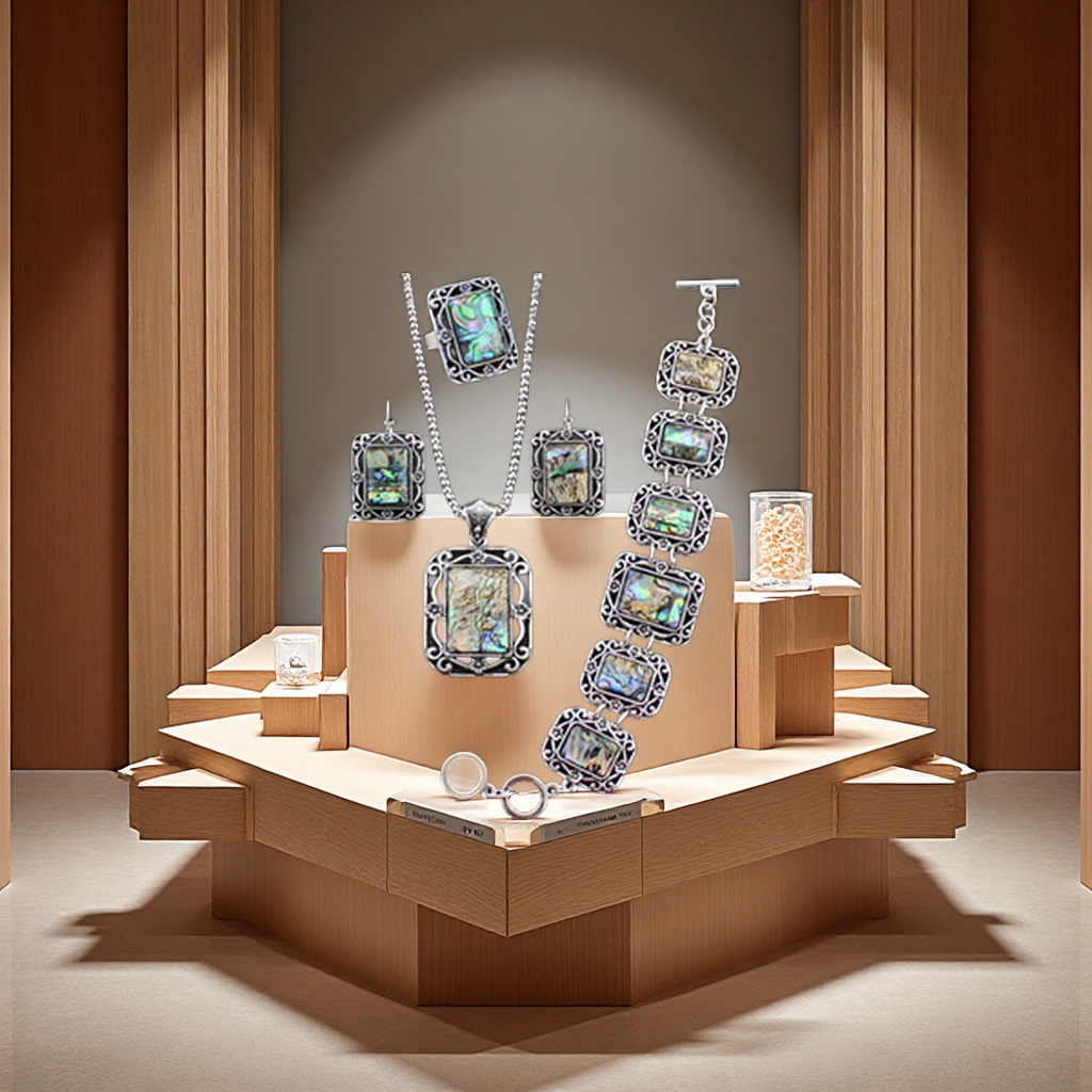 时尚耳环项链手链三件套气质百搭女款潮流饰品配饰套装简约优雅