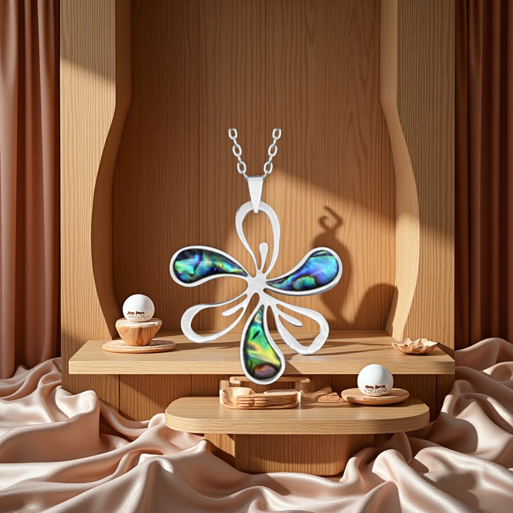 不绣钢鲍鱼贝吊坠时尚个性饰品潮流百搭送礼品男女款