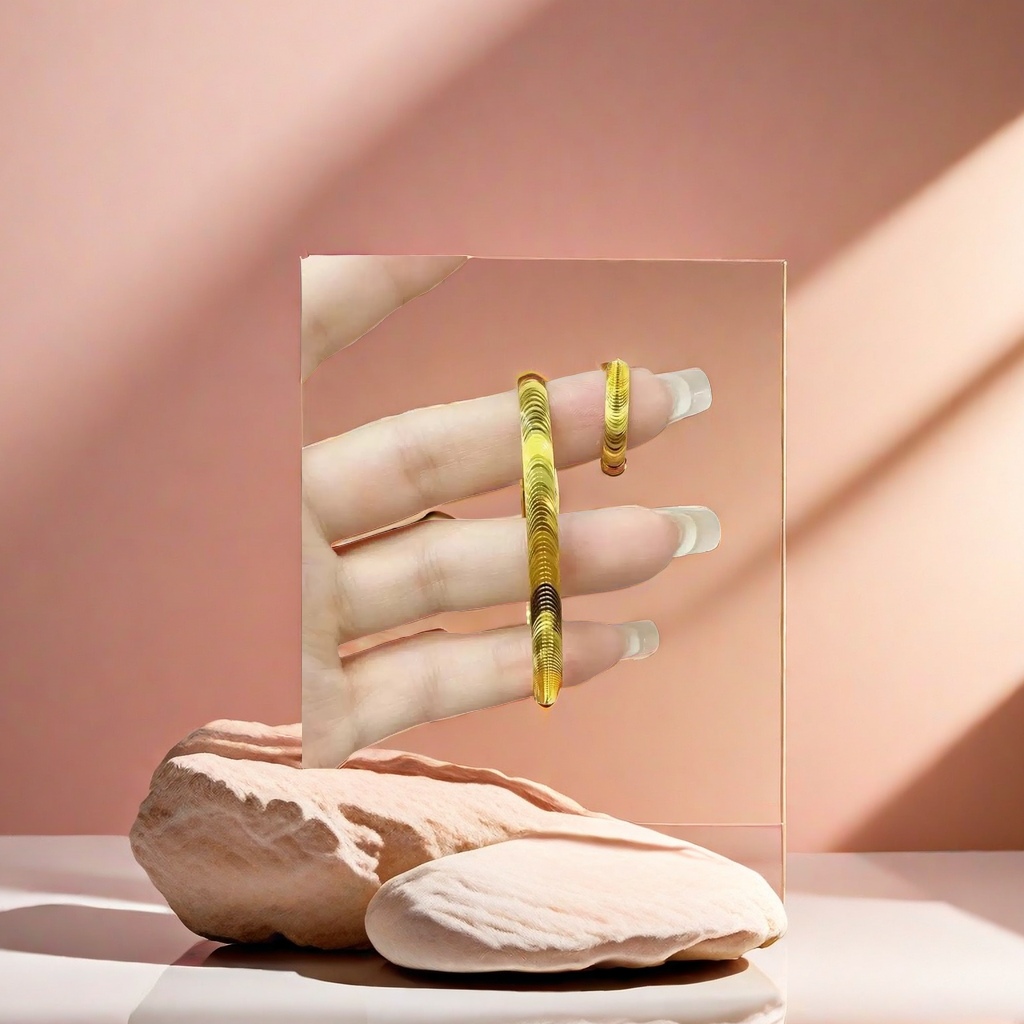 猫眼手镯时尚百搭镶嵌工艺简约潮流女士手饰经典款优雅款式