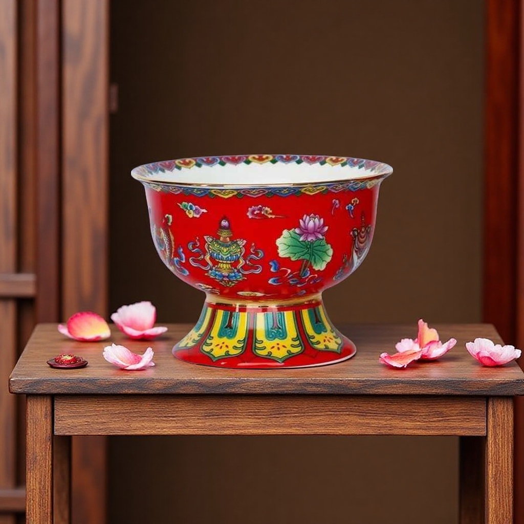 景德镇陶瓷餐具套装骨瓷碗碟盘子家用餐具组合高端创意餐具套装