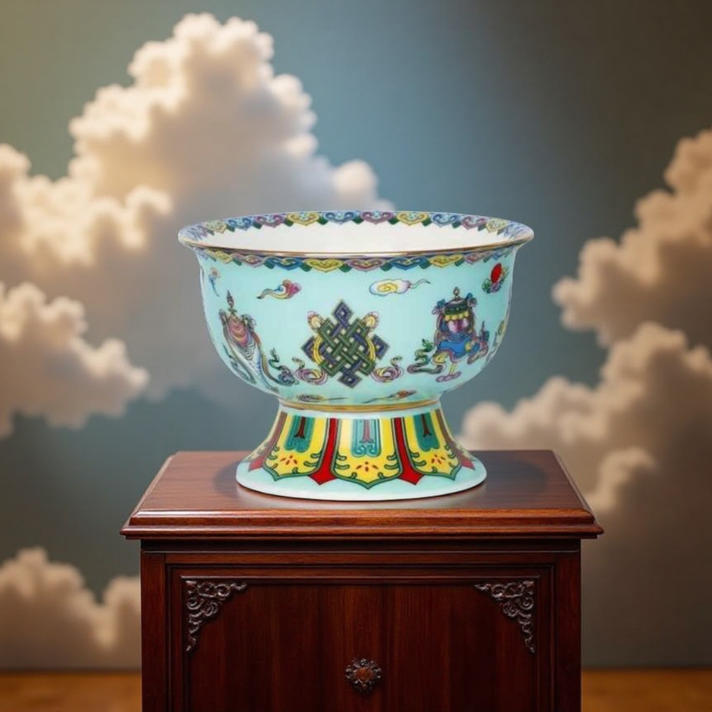 Jingdezhen ceramic tableware set, bone China melamine bowl, sugar water tableware set, high-end household tableware set Specification image
