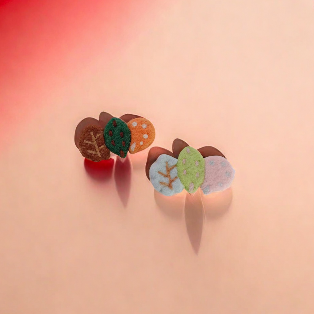 羊毛毡手工三棵树产品图
