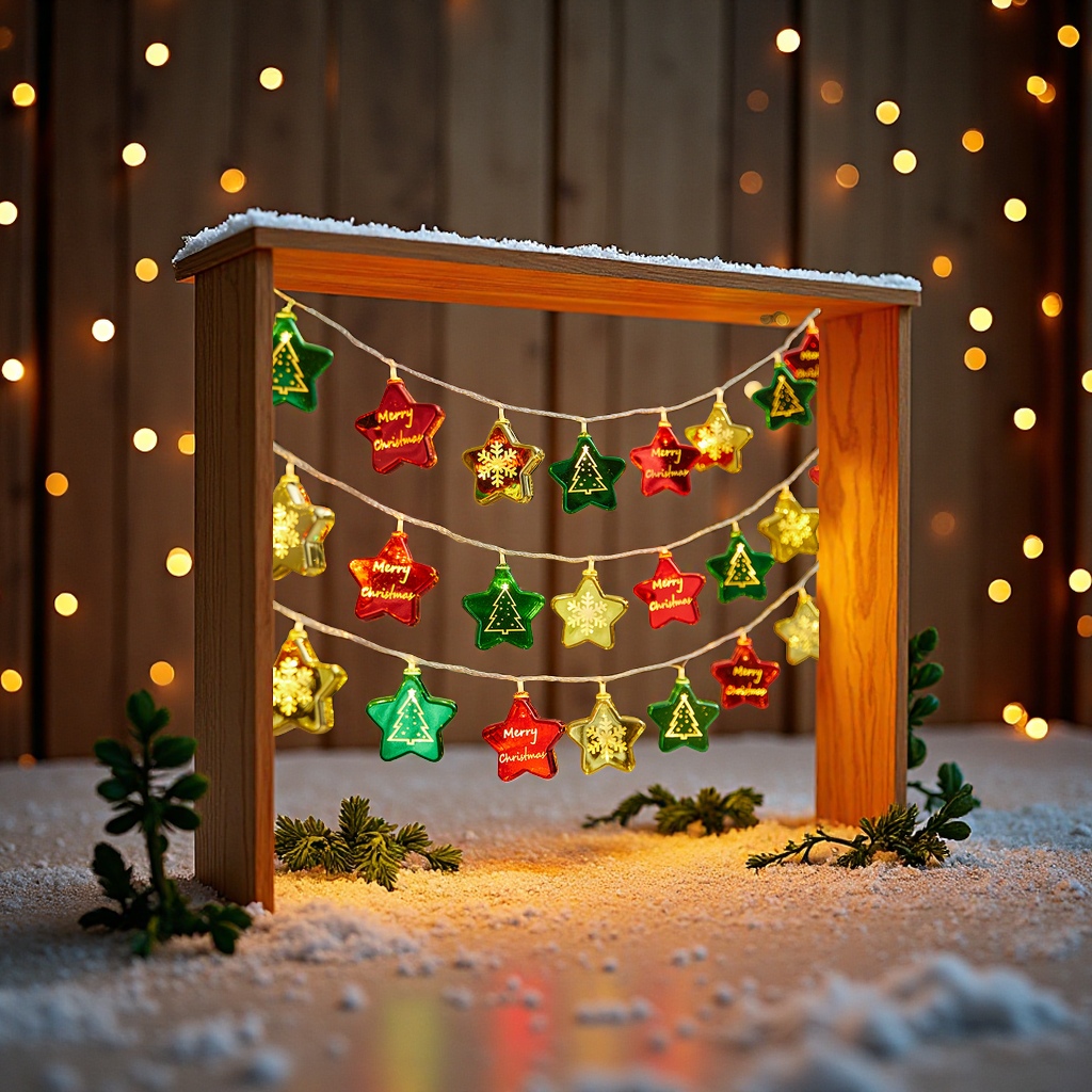 led灯串圣诞节装饰灯串酒瓶塞彩色灯串节日氛围灯串圣诞灯串灯饰品