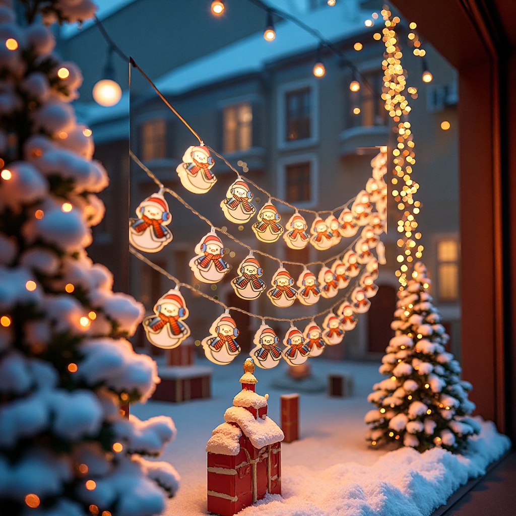 圣诞灯串LED灯串酒瓶塞彩灯节日装饰灯串家庭聚会装饰灯串灯
