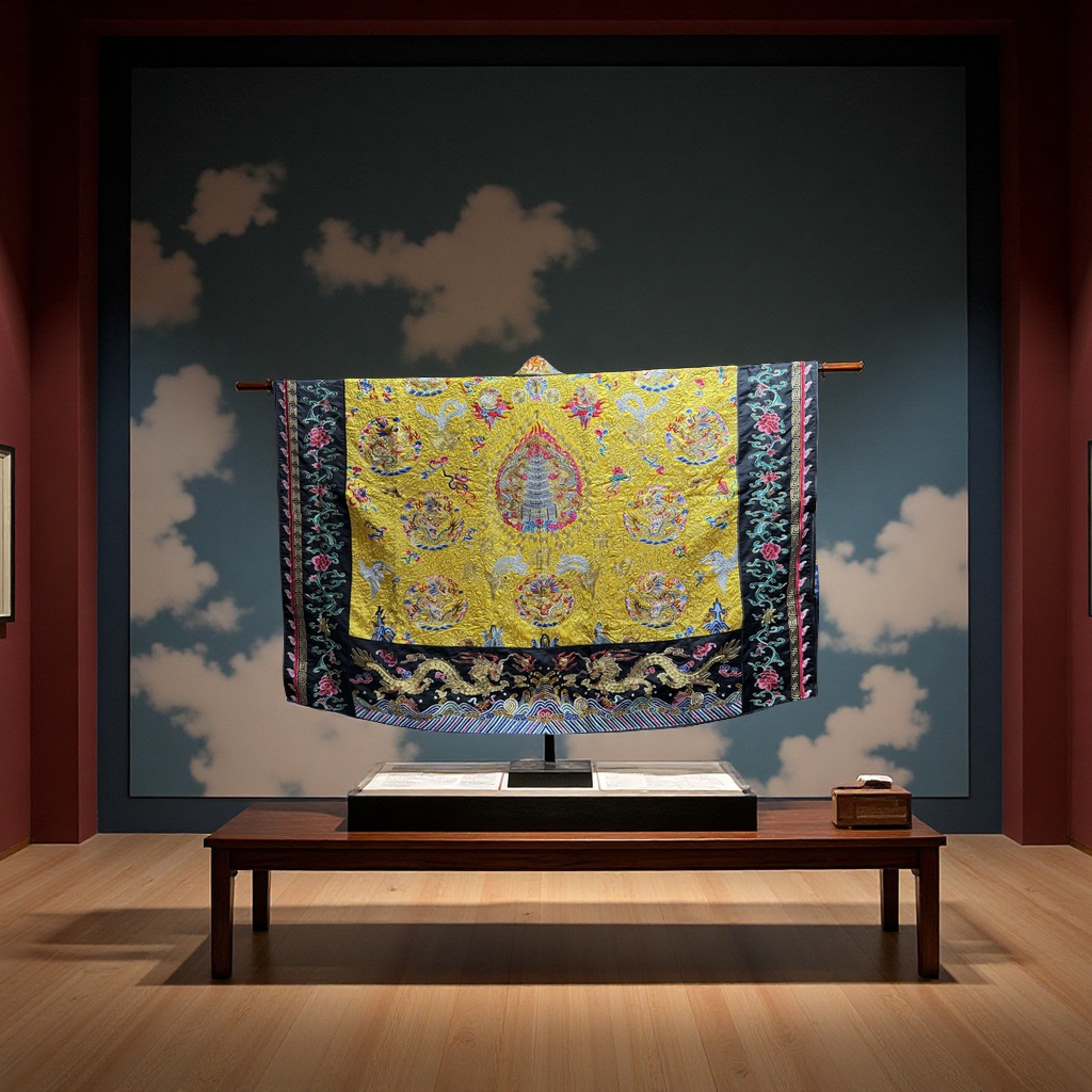 义乌宗教宏道工艺品精制宗教场所活动用品高档团龙衣