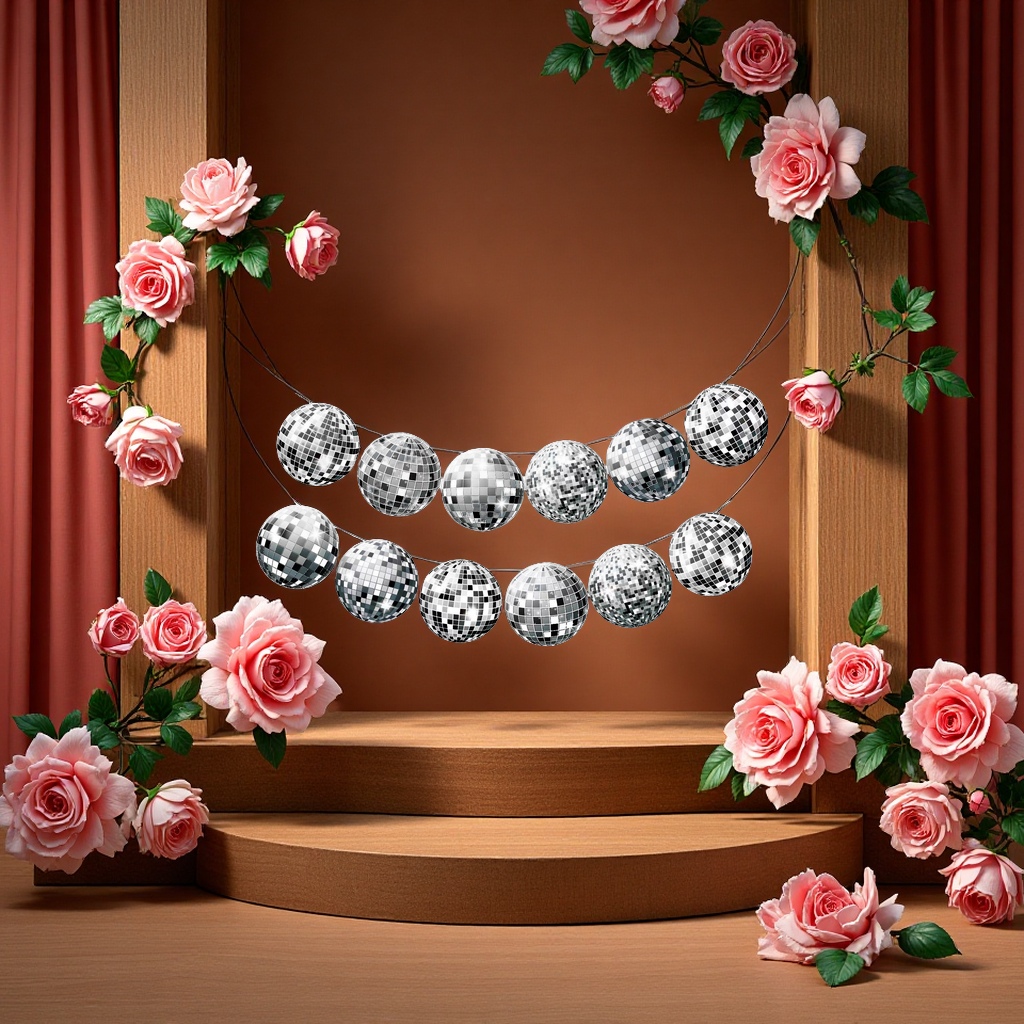 拉花、彩带、彩条实物图