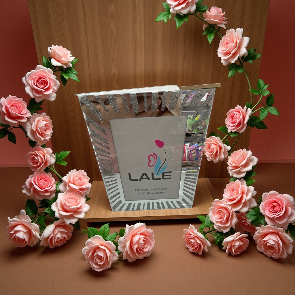 玻璃相框摆台简约现代家居装饰创意相片展示台艺品摆设礼品赠品