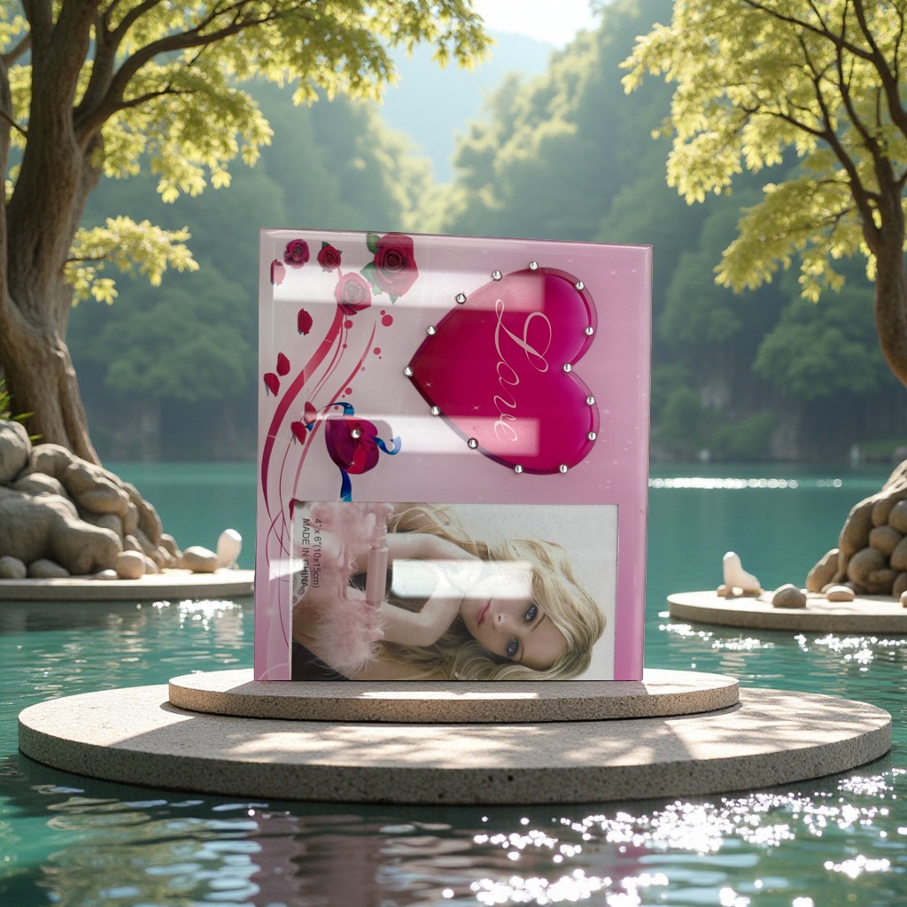 玻璃相框结婚摆台装饰婚礼婚宴婚房婚庆婚礼用品美观大方摆设品