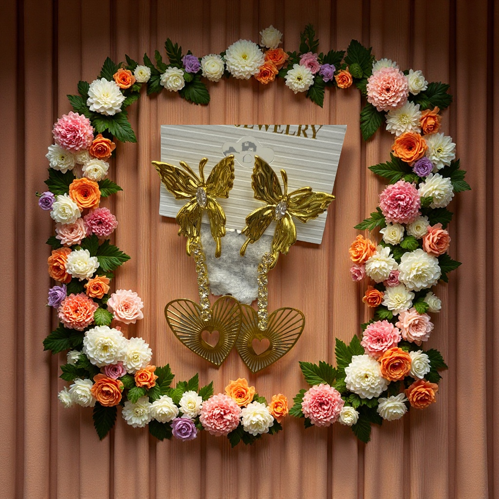 新款耳环简约时尚金属流苏耳饰女气质百搭潮流耳饰品女款配饰