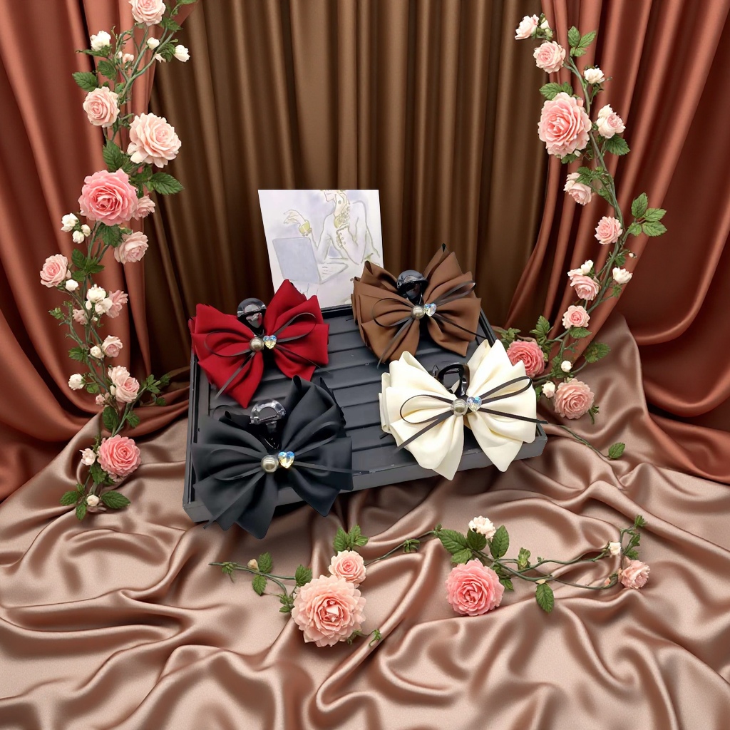 宠物圣诞帽皮质挂件宠物服饰宠物帽子假发发饰品节日装扮宠物用品装饰品