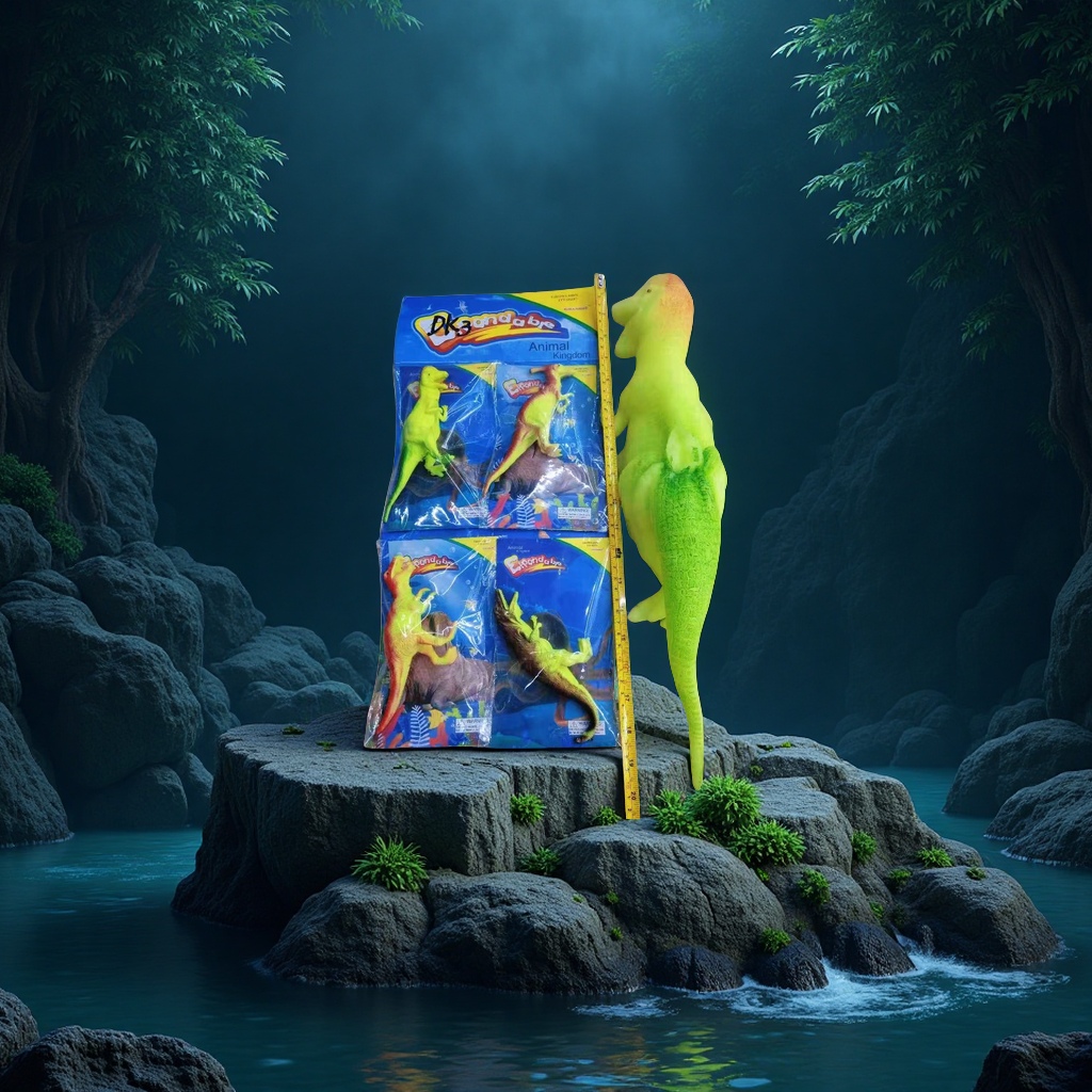 泡大七彩海棉宝宝，吸水后慢慢膨胀养大朱罗记恐龙，海洋深处恐怖海洋生物，让人惊悚，恐怖，兴奋。