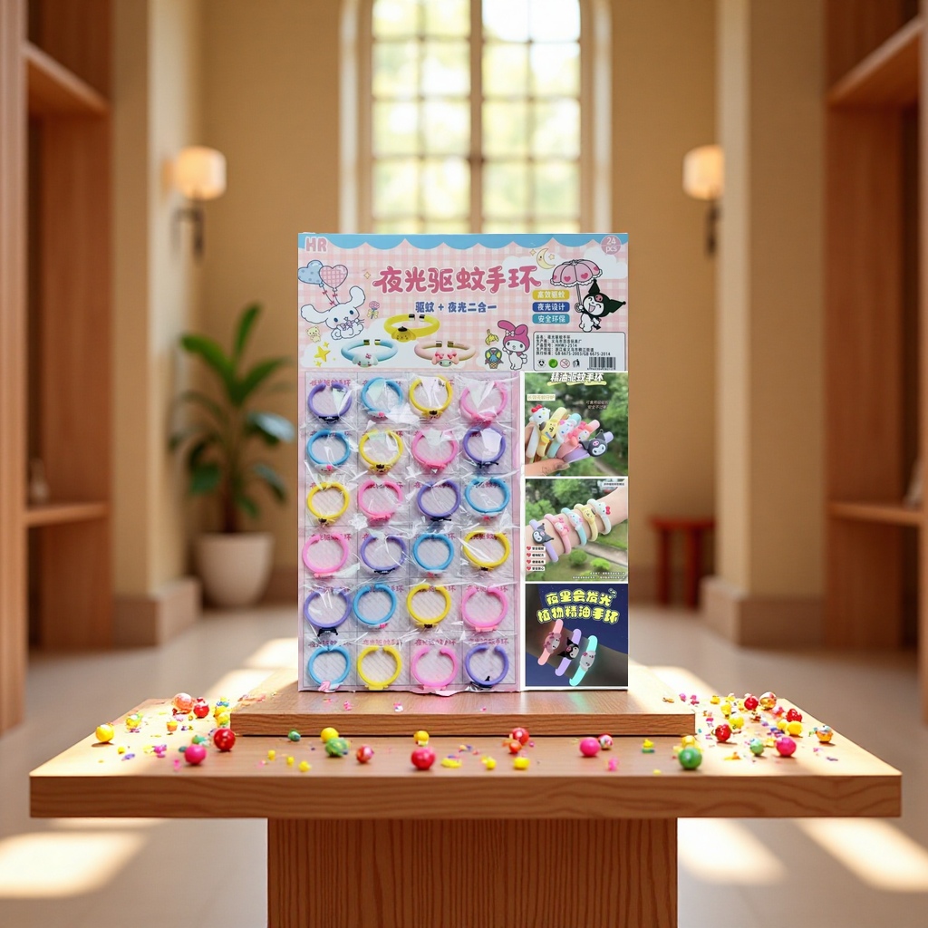 儿童古风手工串珠包儿童DIY穿珠材料包手链手工制作玩具