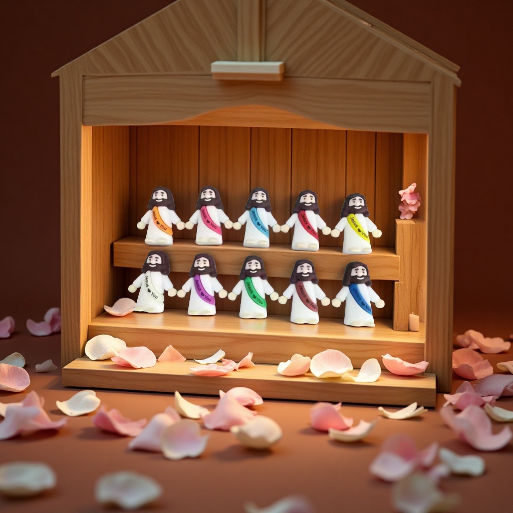 小号耶稣公仔产品图