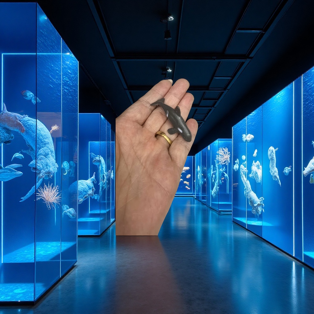 海洋生物矢量图细节图