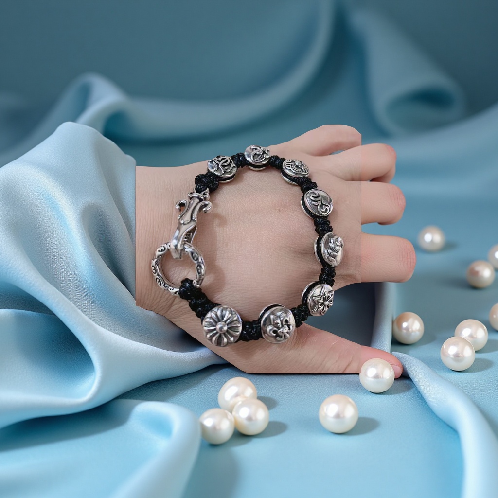 手链女款S925简约不规则百搭饰品手串时尚个性手饰情侣款适配多场合