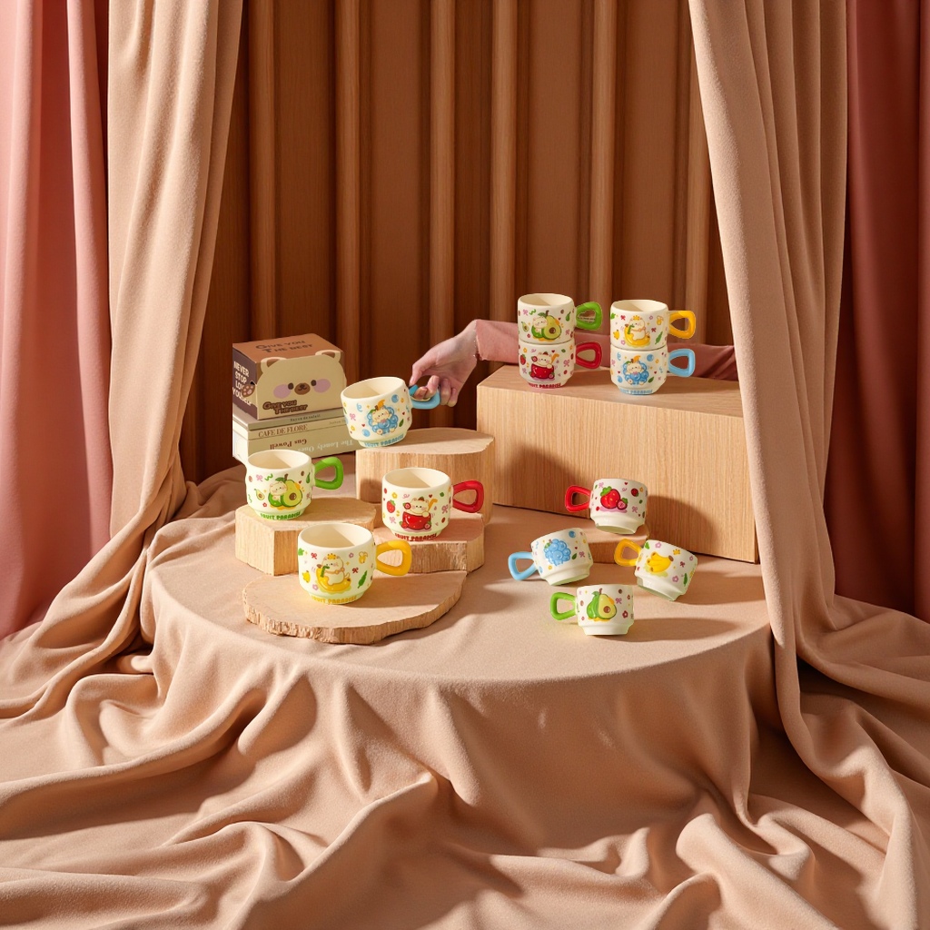 杯子套装/情侣对杯实物图