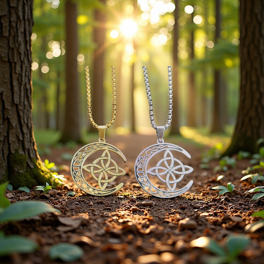 结凯尔特不锈钢项链男潮流新款爱尔兰风格不掉色饰品直销