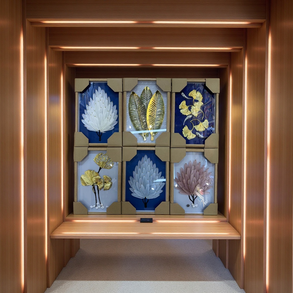 餐厅装饰画实物画挂画画框现代简约客厅墙壁艺术画餐厅背景墙画布画装饰画挂画晶瓷画产品图