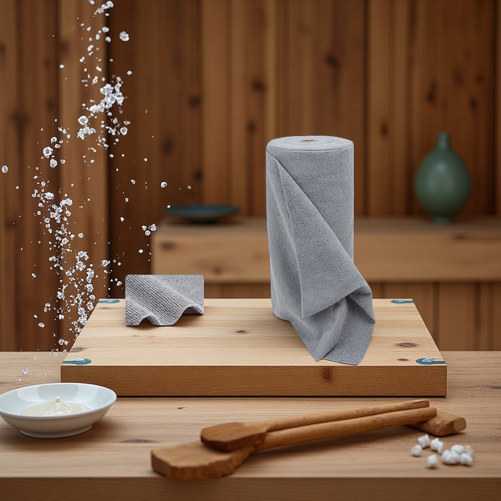 超细纤维抹布卷一次性厨房清洁布懒人百洁布吸水洗碗巾多用途家用用品