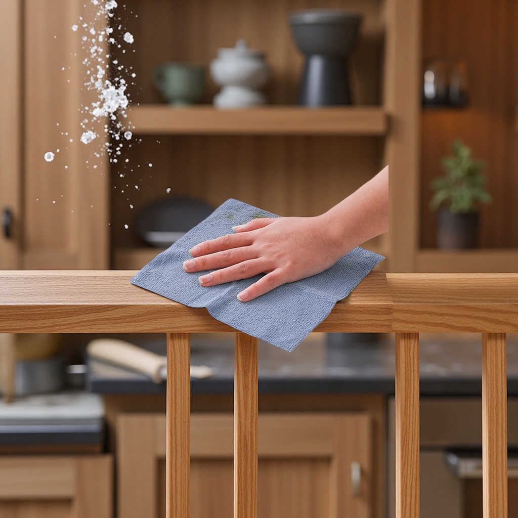 抹布、百洁布、洗碗巾实物图