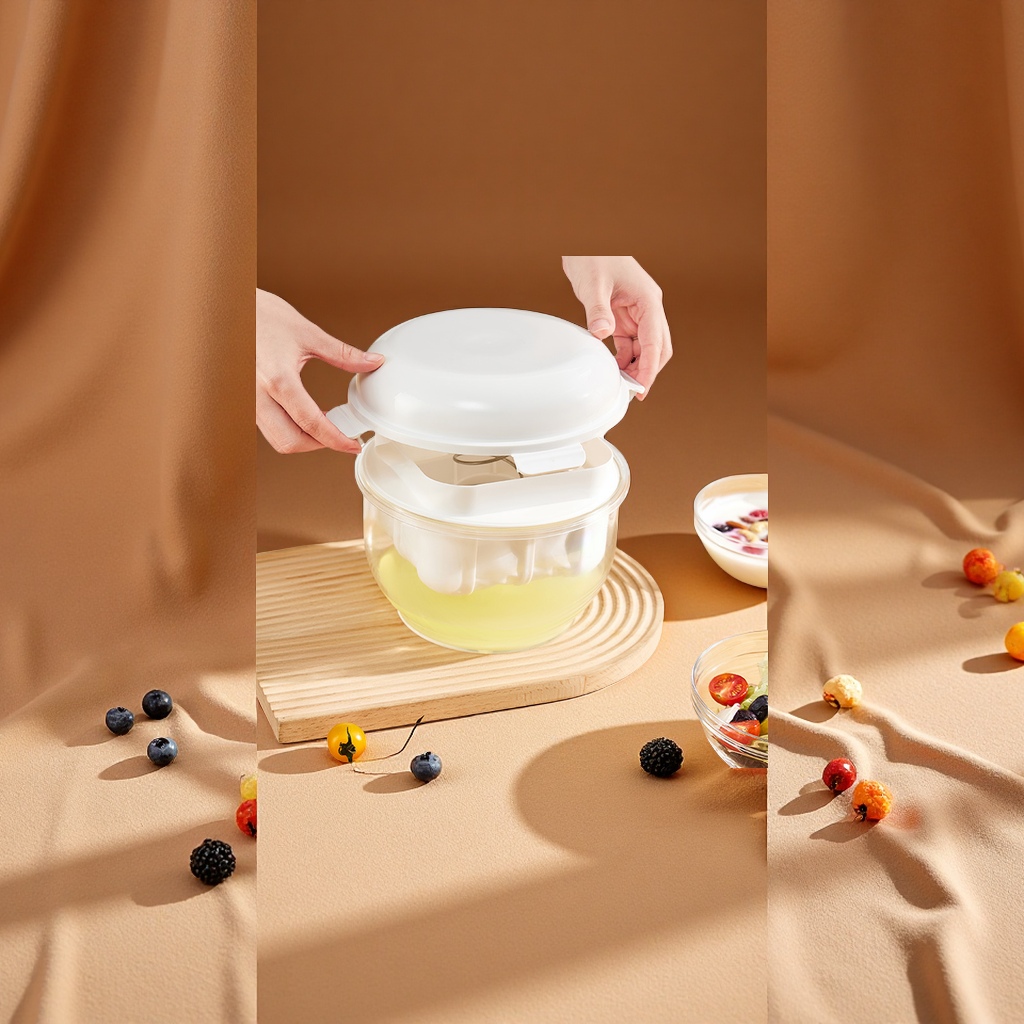 圆形大容量乳清分离酸奶过滤器自制希腊老酸奶蔬果沥水器咖啡过滤器多功能厨房用品自制酸奶