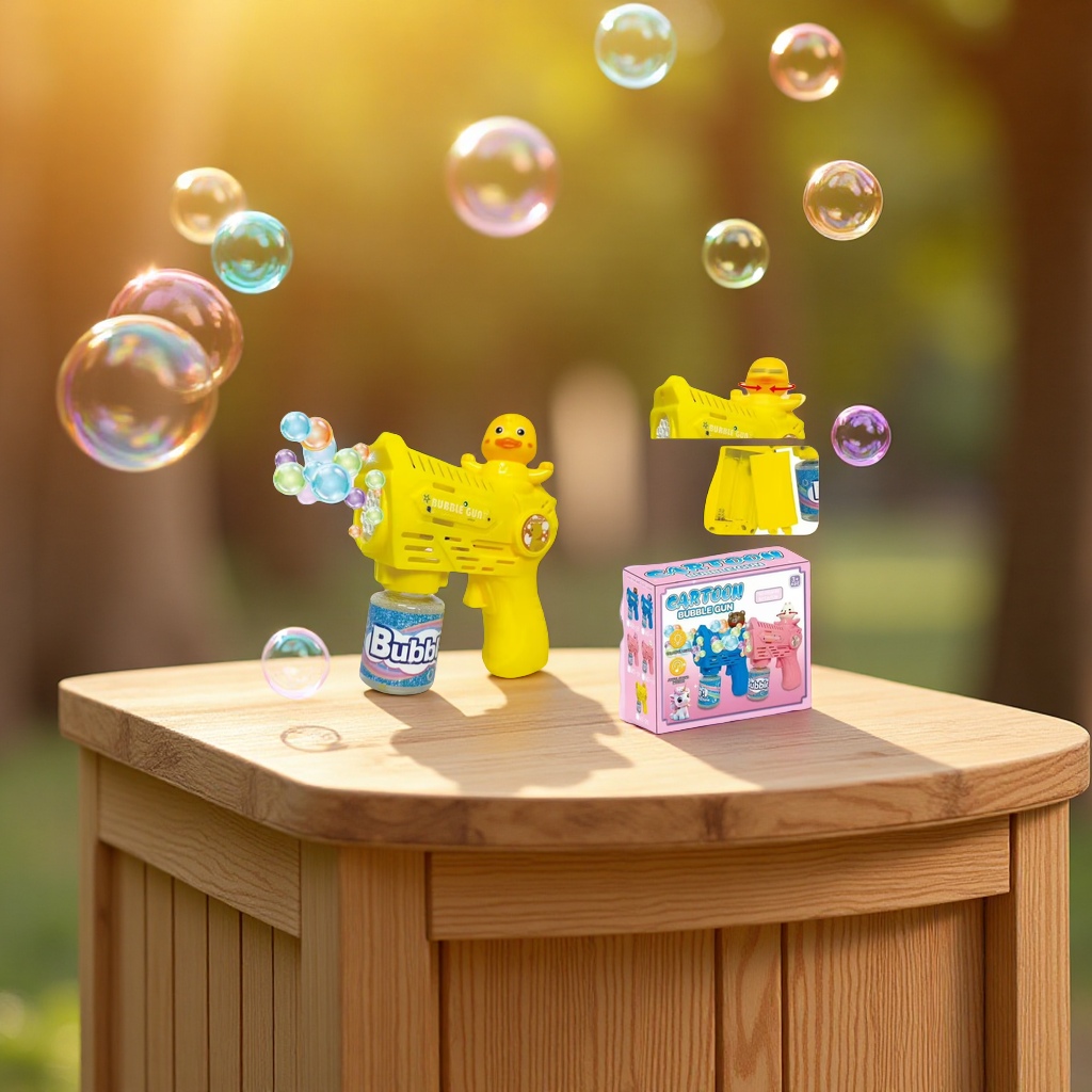 儿童益智泡泡机发光玩具趣味益智玩具儿童玩具娱乐互动新奇玩具泡泡机儿童玩具