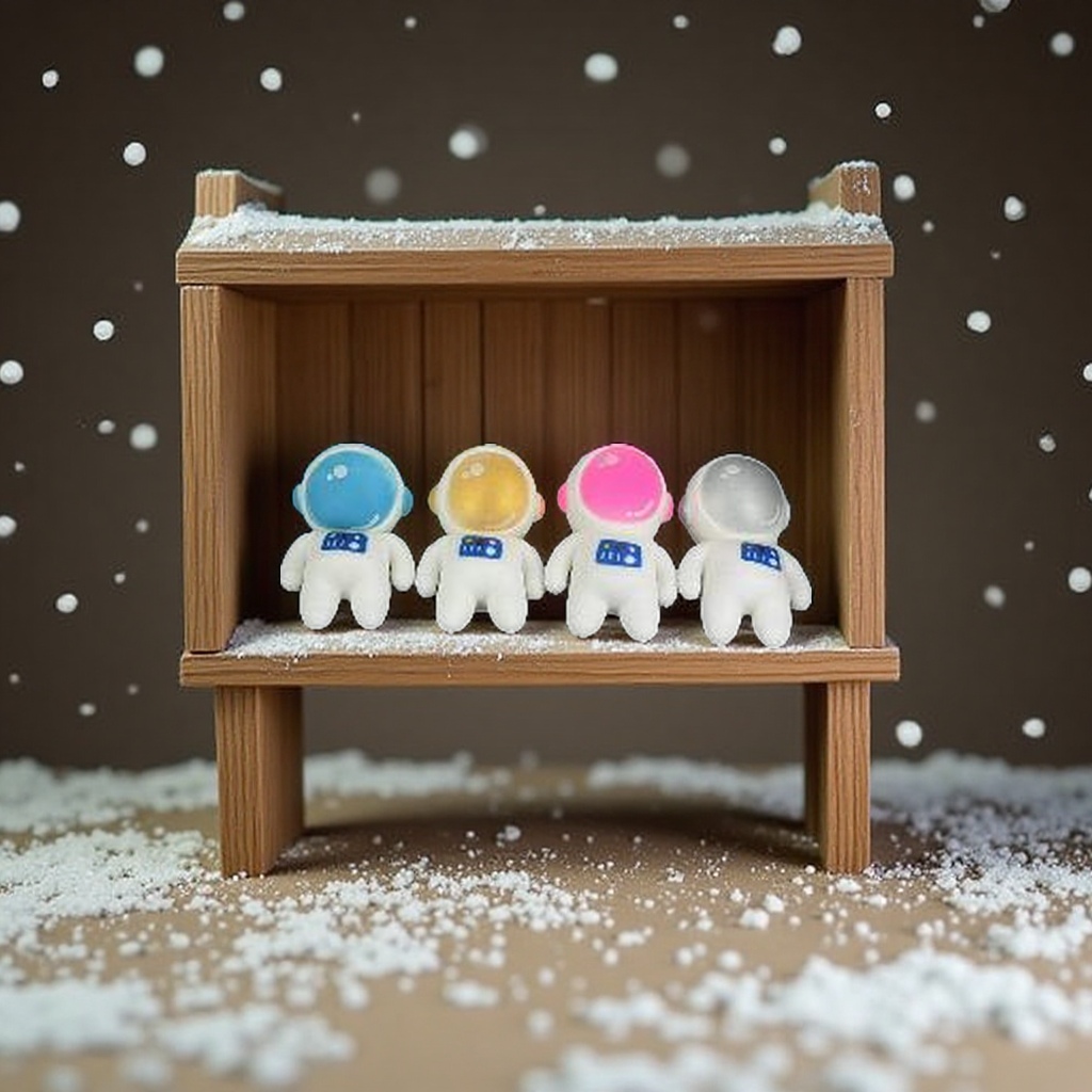 面粉太空人手感超柔暖暖的手感舒适不怕手疼儿童玩具软萌可爱宝宝礼物