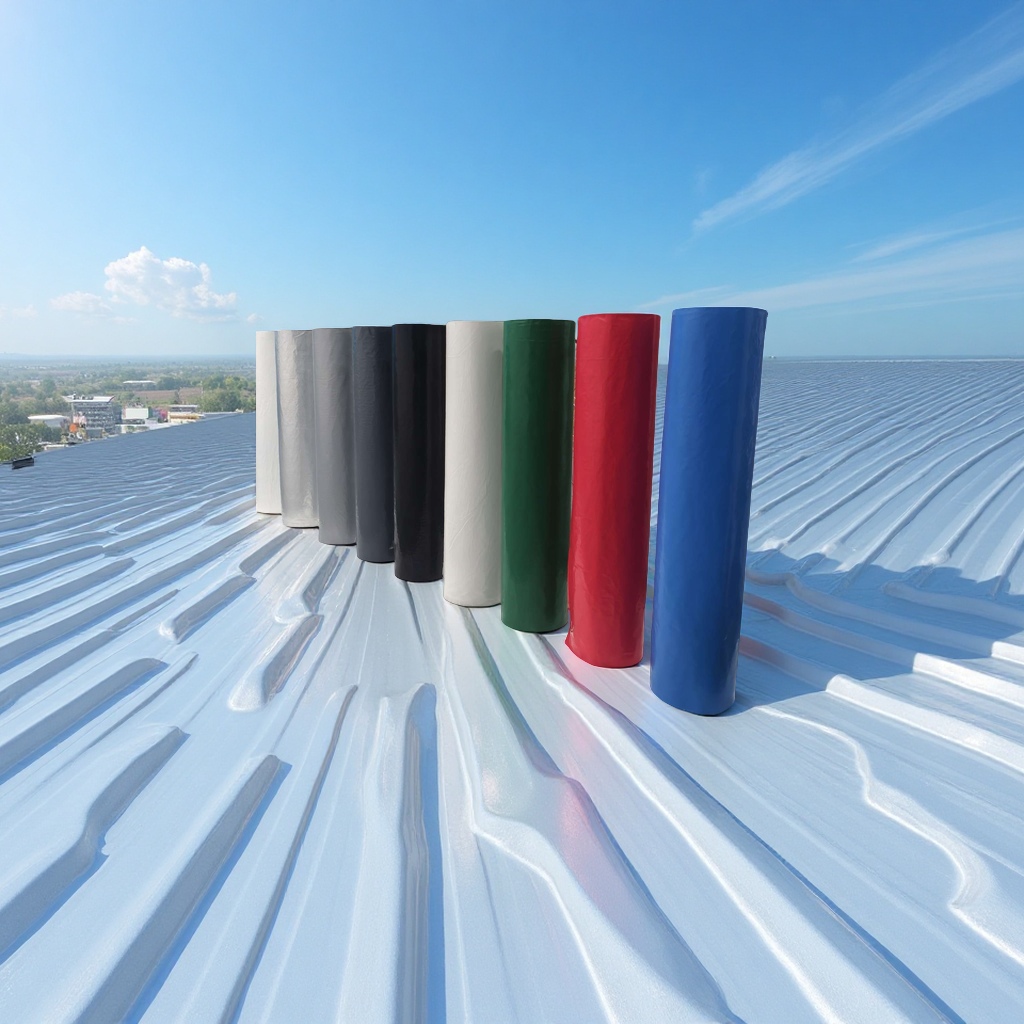 屋顶自粘防水膜防水隔热卷材建筑彩钢瓦厂房翻新屋面防水贴铁皮金属屋顶防水材料