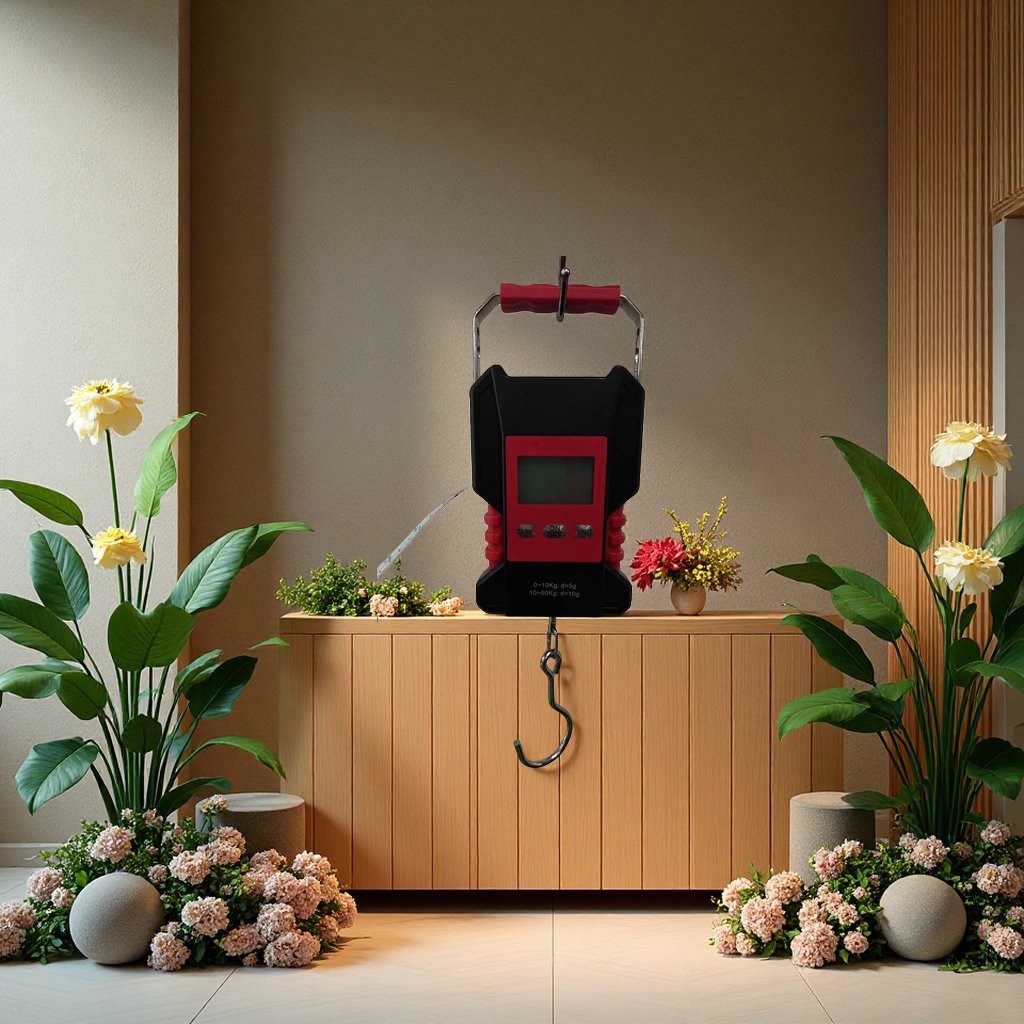 Waterproof rechargeable portable electronic scale with 1m tape measure, fishing scale, portable luggage scale Specification image