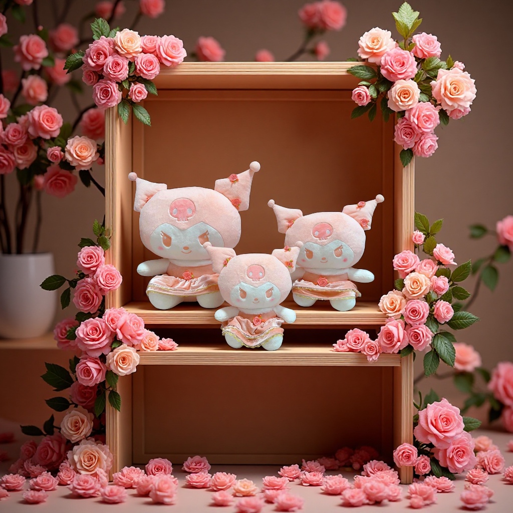 萌趣毛绒玩具柔软可爱卡通动物抱枕儿童玩偶礼物多款可选细节图