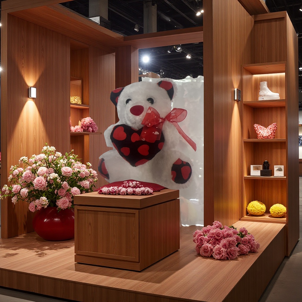 萌趣毛绒玩偶卡通动物抱枕儿童玩具柔软绒毛手感舒适适合礼物赠品细节图