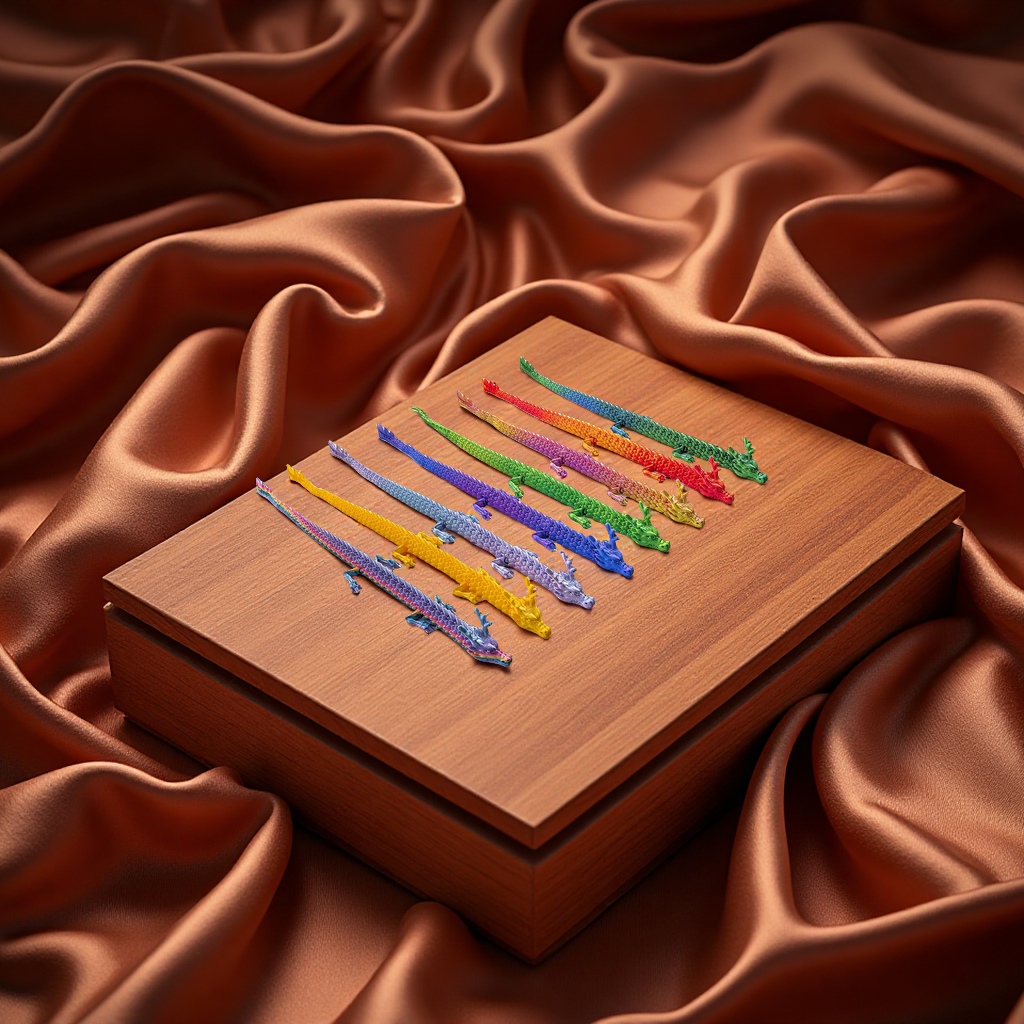 3D dragon-patterned decorative items, creative ornaments, artworks, home decorations, gifts, creative displays, novel and unique Specification image