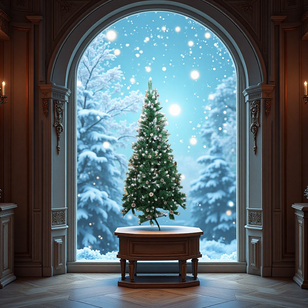 盆栽植物细节图