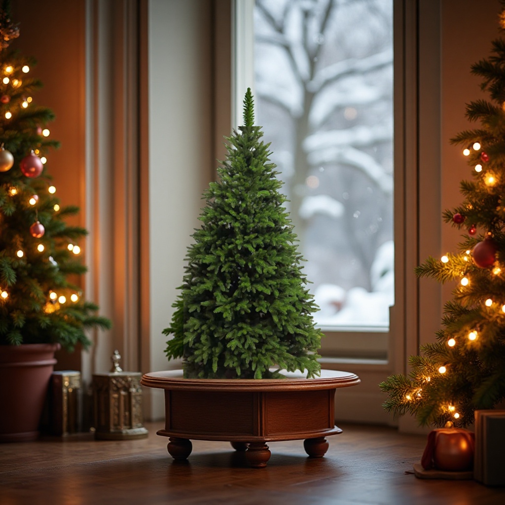 Office Christmas tree decoration set, Christmas balls, plastic balls, Christmas supplies, festival culture decoration, telescopic Christmas tree ornaments Application Scenario