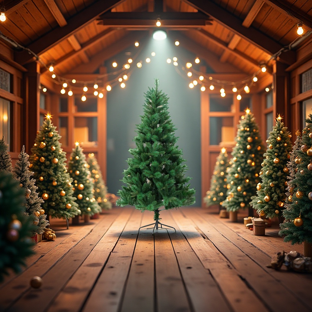 Office Christmas tree decoration set, Christmas balls, plastic balls, Christmas supplies, festival cultural decorations, telescopic Christmas tree accessories details Picture