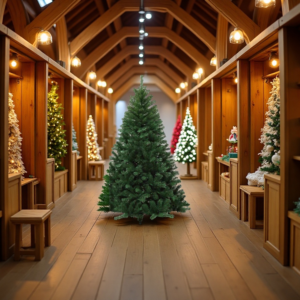 Office Christmas tree decoration set, Christmas balls, plastic balls, Christmas supplies, festival culture decoration, telescopic Christmas tree accessories details Picture