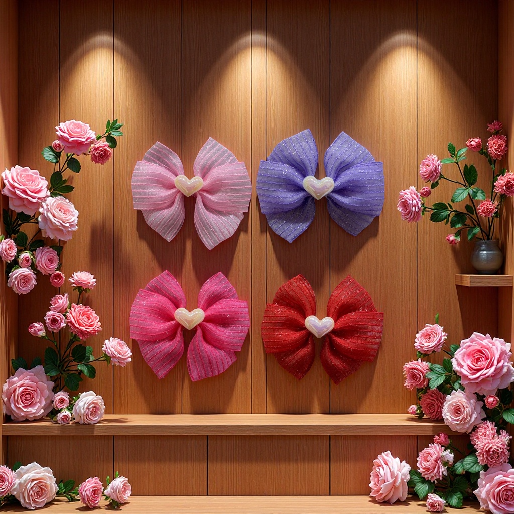 发绳多彩橡皮筋弹力头绳女士学生发饰发带简约百搭发夹头绳组合