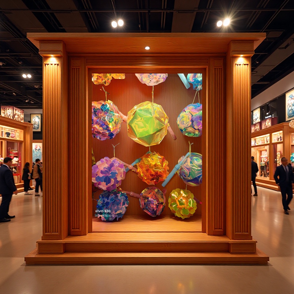 Hand-held lanterns, lion dance lanterns, children's festival decorations, handcrafted festival supplies for the Mid-Autumn and Lantern Festivals Specification image