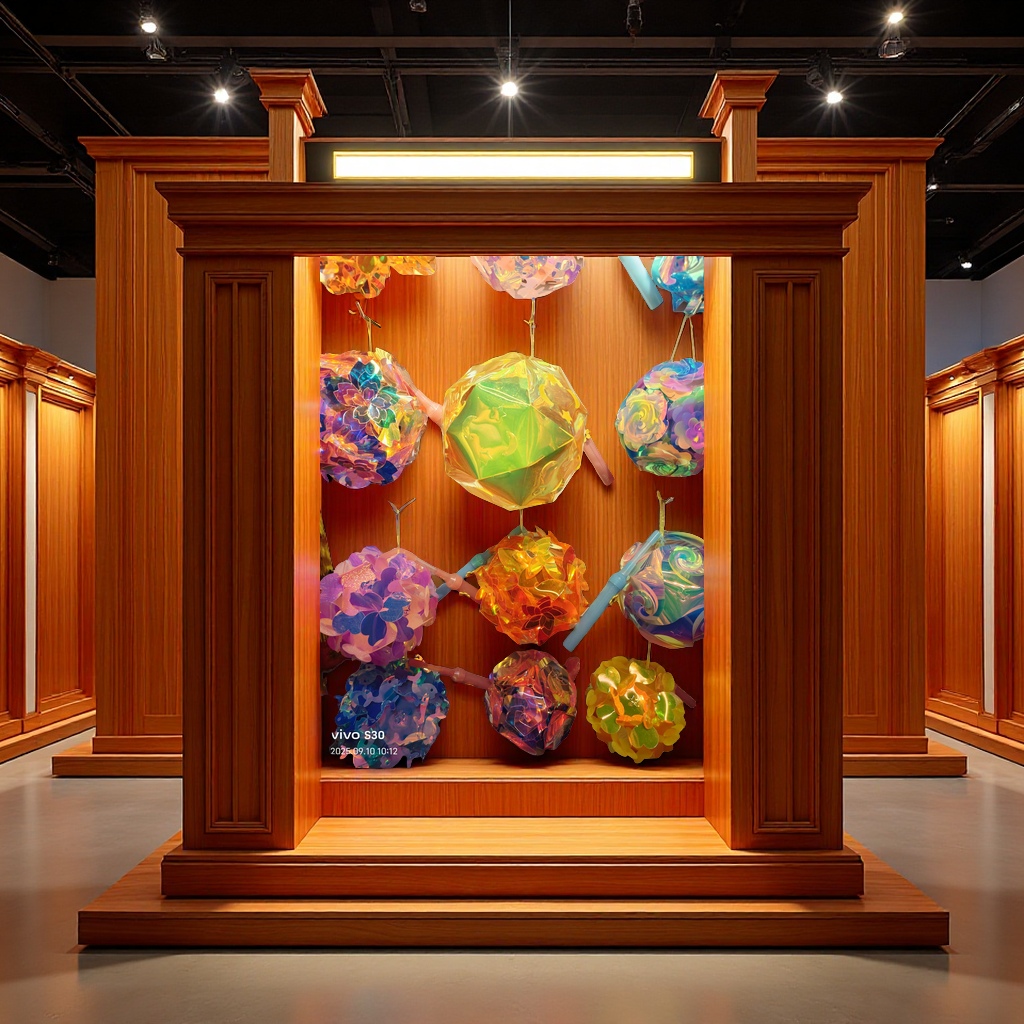 Hand-held lanterns, lion dance lanterns, children's festival decorations, handcrafted festival supplies for the Mid-Autumn and Lantern Festivals details Picture