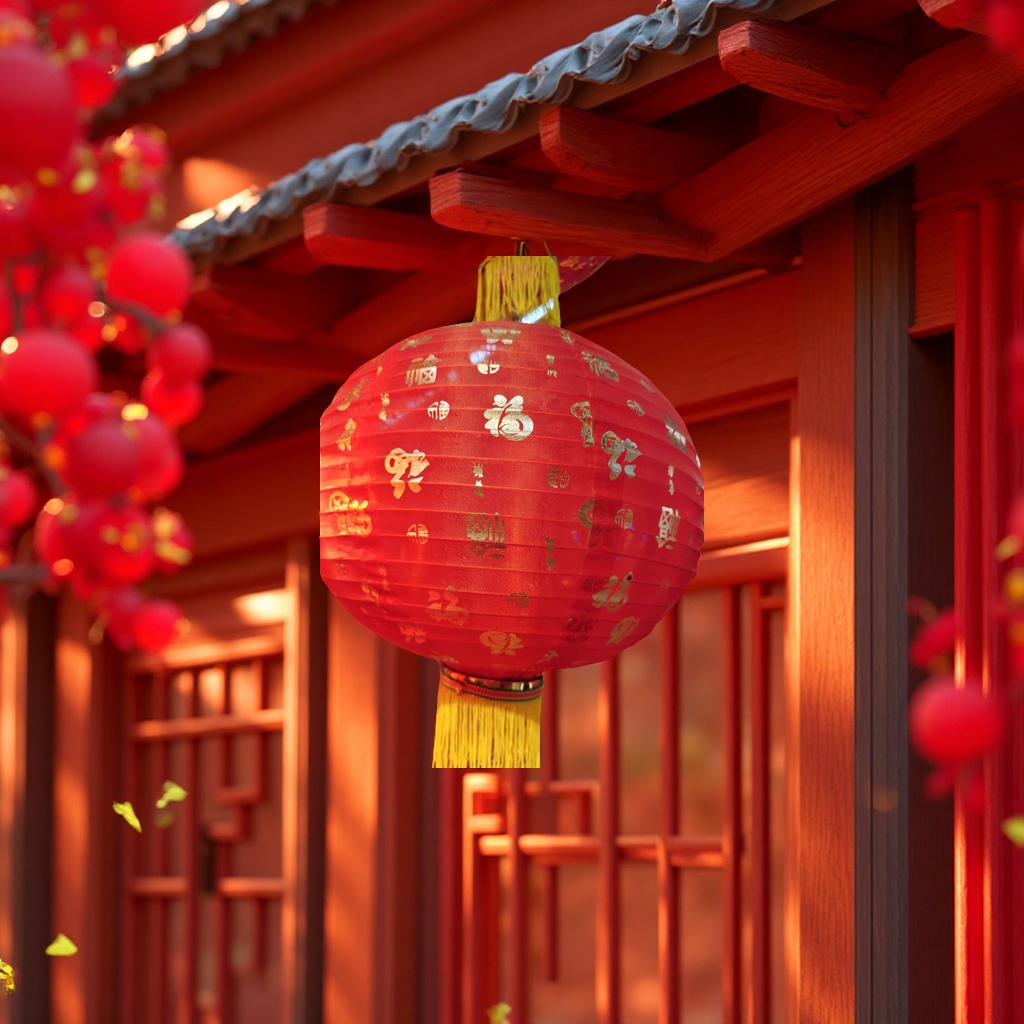 户外灭蚊灯杆庭院中秋节装饰防蚊驱蚊灯家用防虫灯节日氛围灯