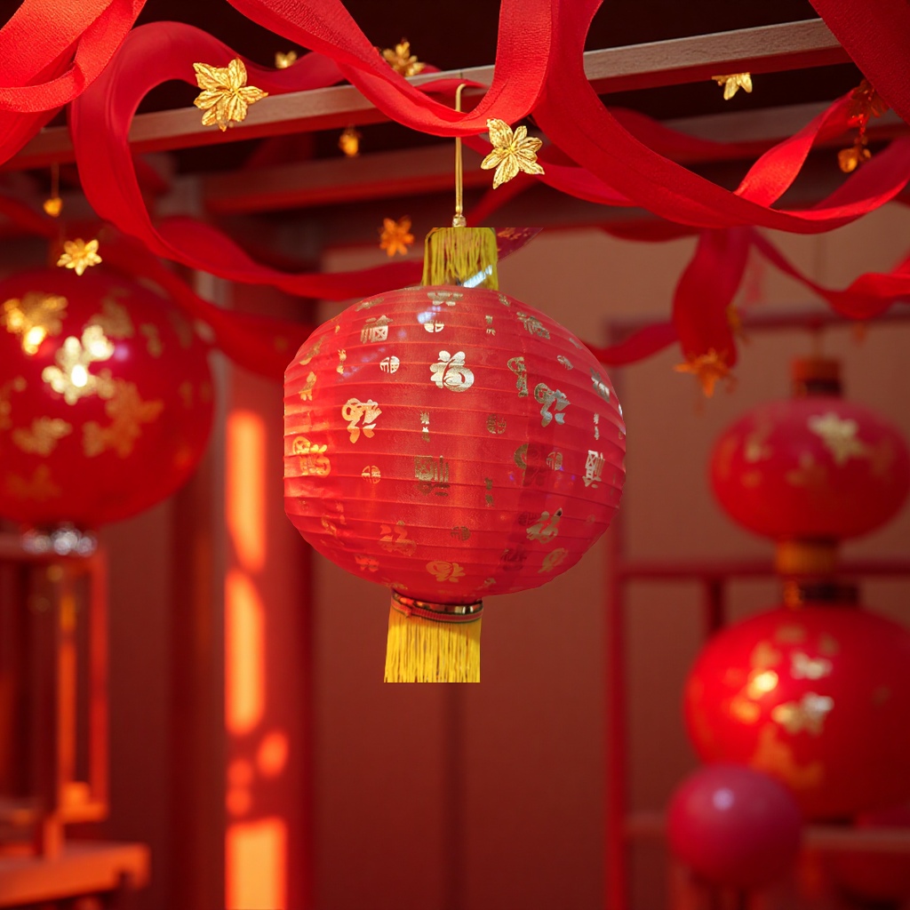 Outdoor mosquito-killing lamp poles, courtyard Mid-Autumn Festival decoration mosquito-repellent lamps, household insect-proof lamps, festival atmosphere lamps Specification image