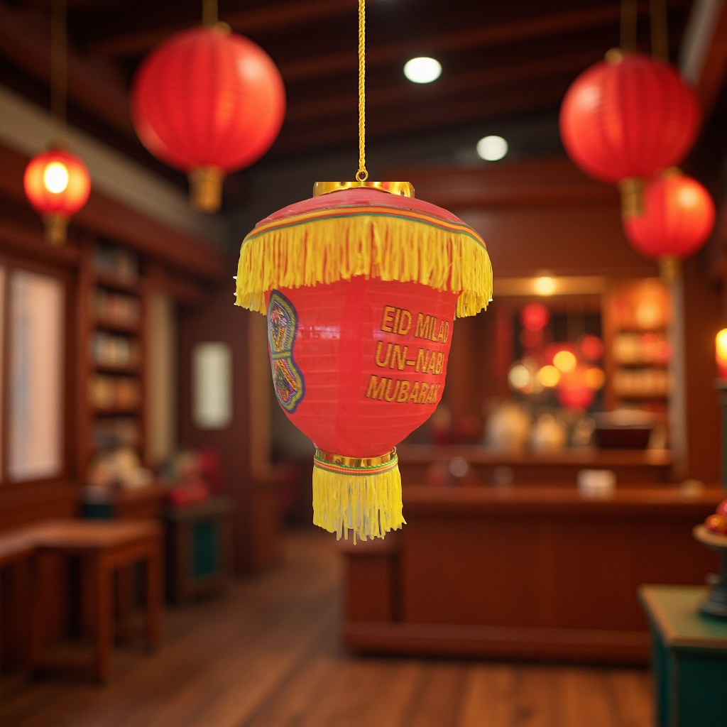 12寸穆斯林灯笼细节图