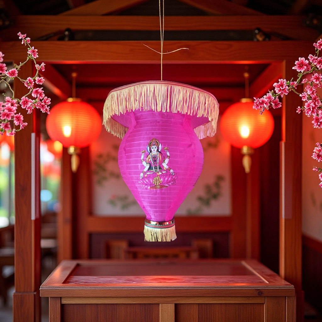 12-inch gourd lantern Chinese-style handcrafted pendant, festive decoration, joyous lantern pendant, Spring Festival supplies Application Scenario