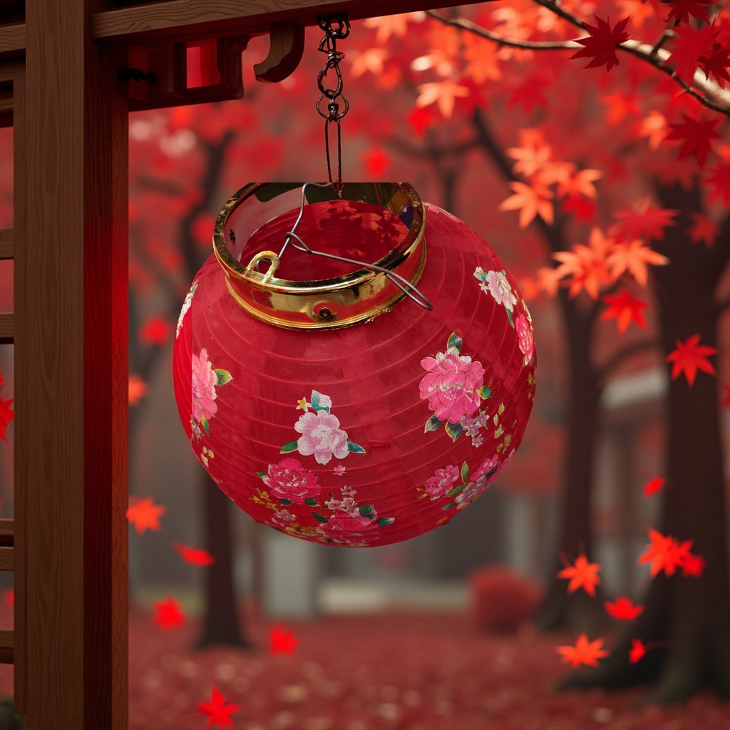 Mid-Autumn and Lantern Festival hand-held lanterns, lion awakening, children's handmade festival decoration lanterns, festival supplies details Picture