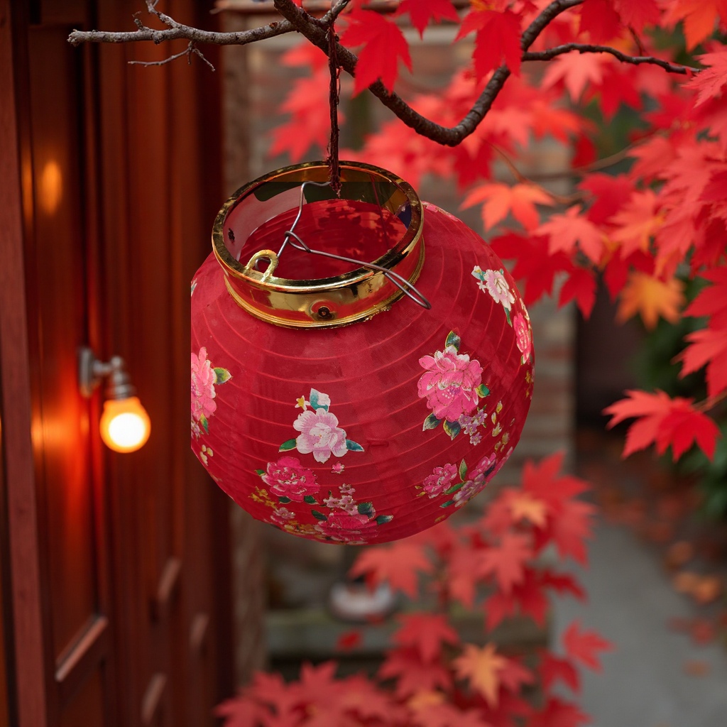 Mid-Autumn and Lantern Festival hand-held lanterns, lion awakening, children's handmade festival decoration lanterns, festival supplies Application Scenario