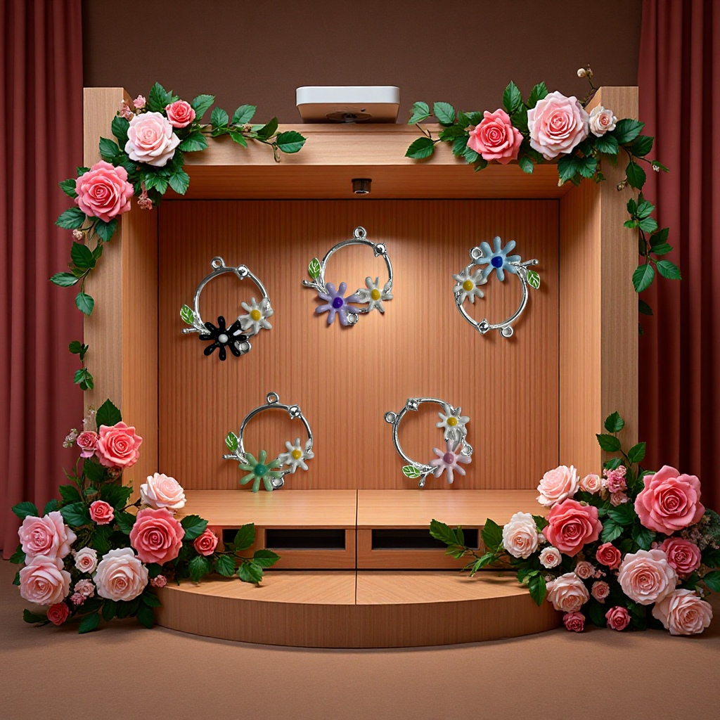 A wide range of creative DIY alloy jewelry accessories and accessories are selling well in wholesale