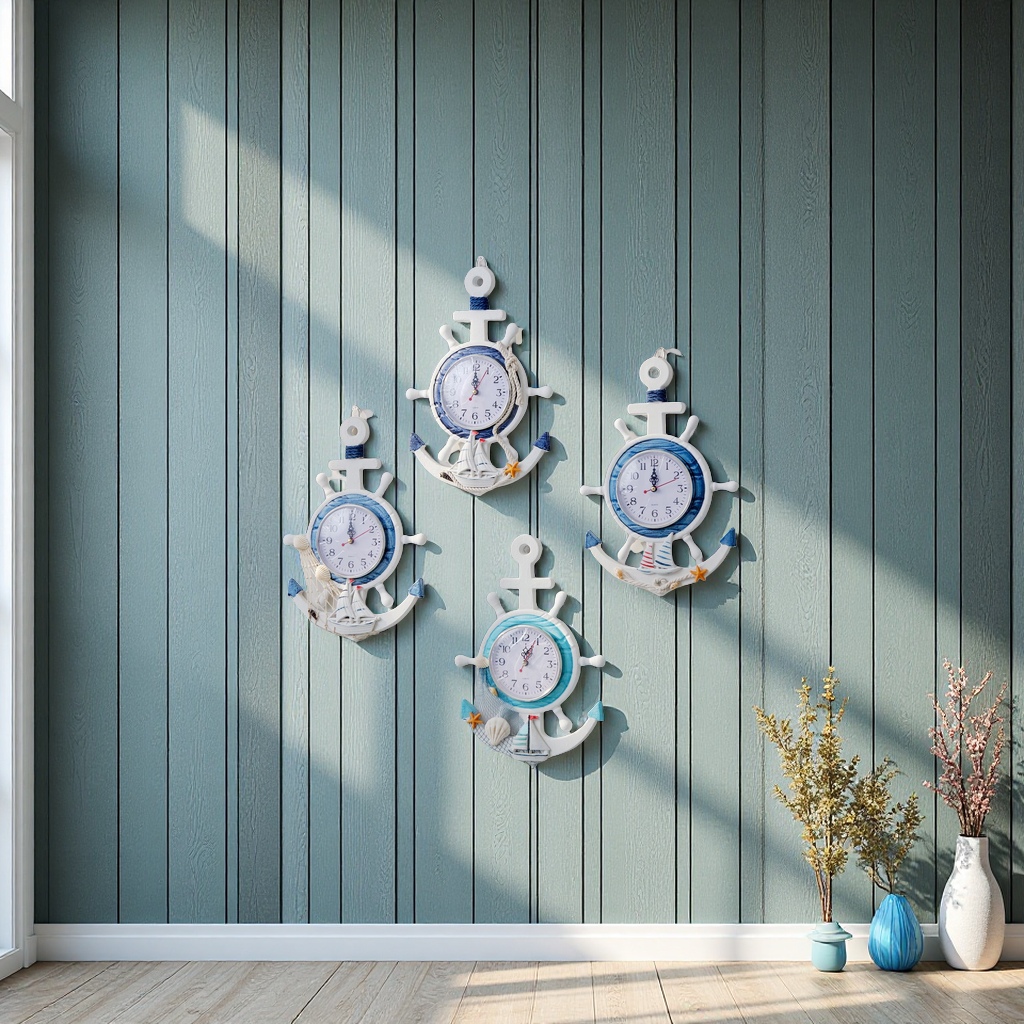 Home decoration: wall clock, wall clock, wall-mounted clock, clock, LCD display clock, worship clock, simple and modern, quiet and creative decorative items for living room and bedroom, wall clock