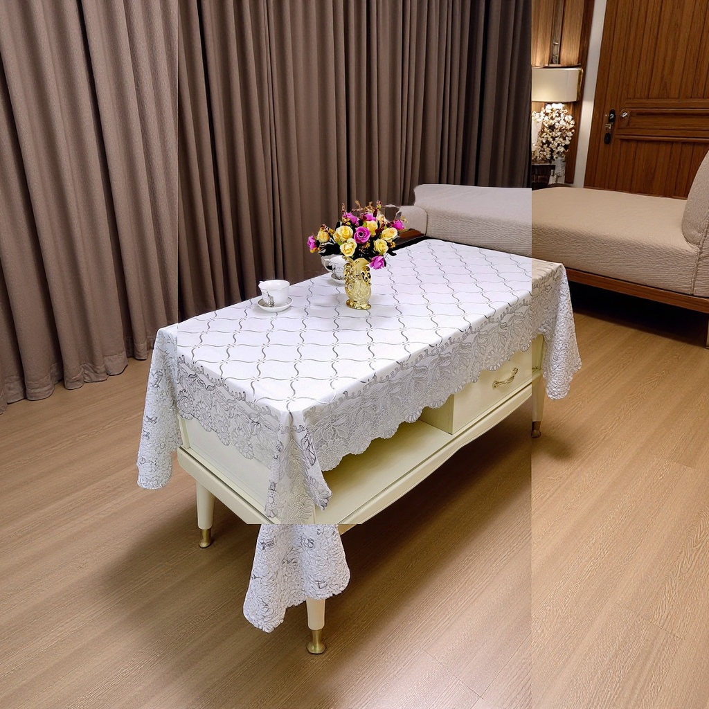餐桌布艺/台布/桌布实物图