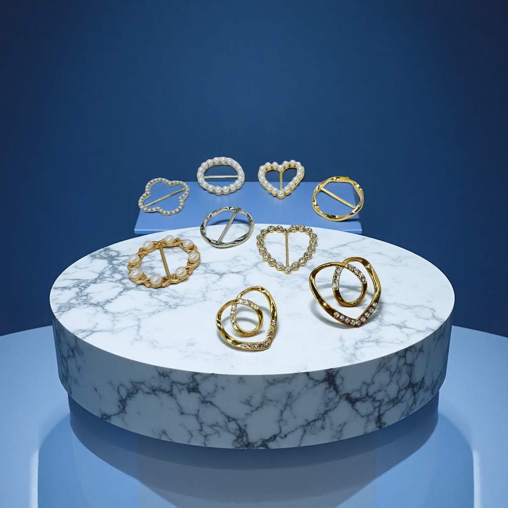 吸铁石磁扣美甲小饰品弹簧扣铜螺纹卡扣龙虾扣多款配件装饰用品产品图